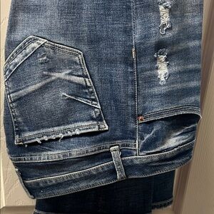 Buckle Blue Distressed Boyfriend Jeans